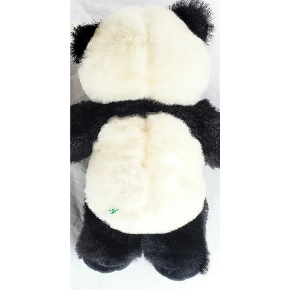 Vintage Panda Bear Plush Stuffed Animal, Cuddle Wit Creation 19